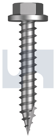 SCREW T17 HEX BARE C4 14-10 X 40 BUSHLAND